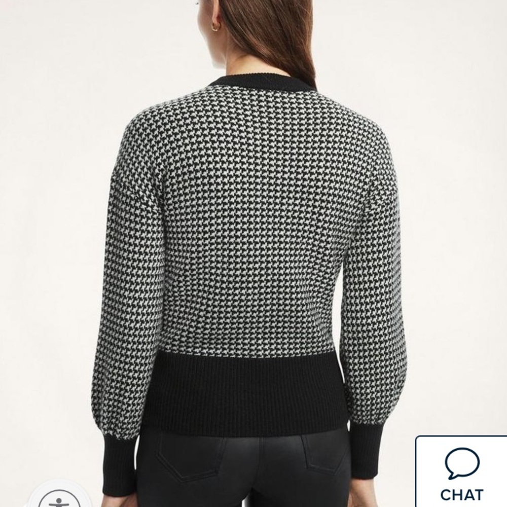 Womens Brooks Brothers 100% merino wool sweater - Picture 4 of 5